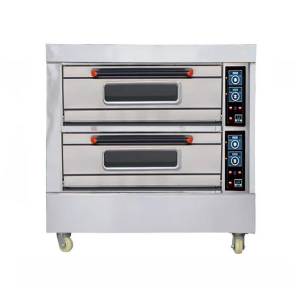 2 Deck 4 Trays Commercial Baking Oven