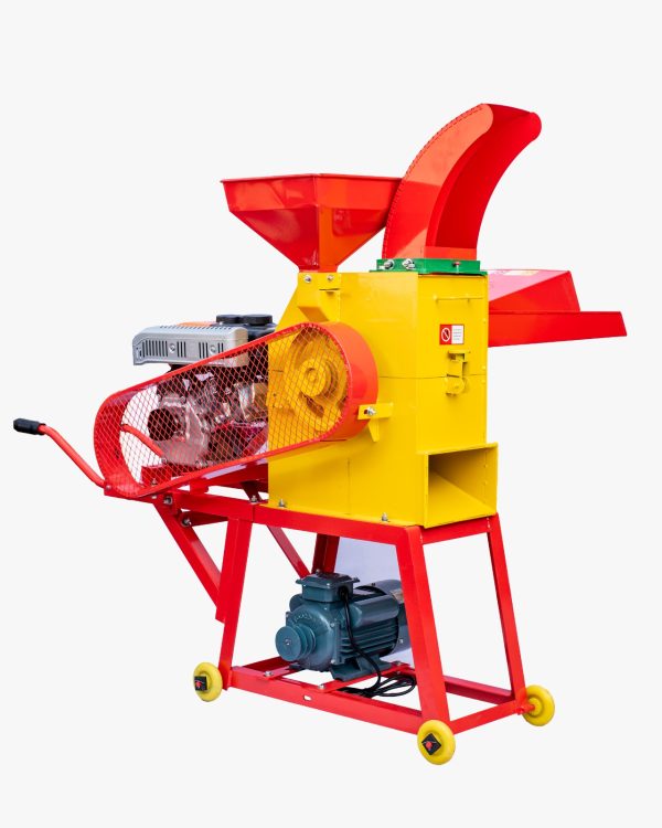 Rhino Feed Chopper with Petrol Engine and Electric Motor Combo