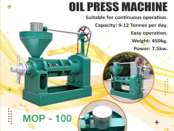 Milano MOP100 Industrial Oil Press Machine - Image 2