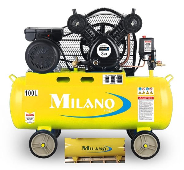 Milano 100L Electric Air Compressor
