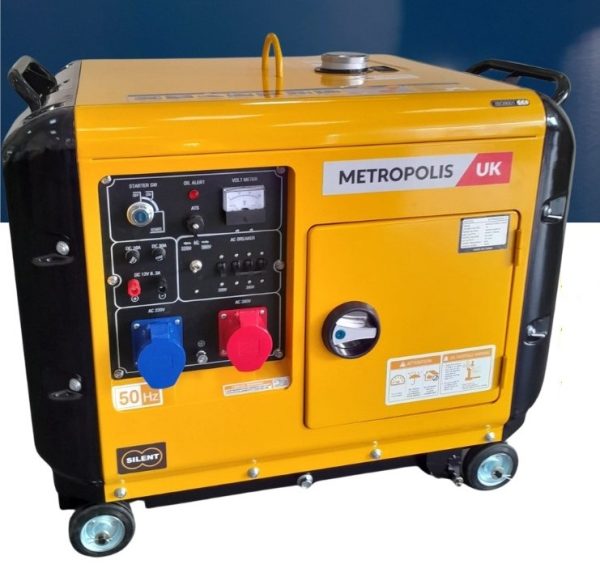 Metropolis UK 11KVA Dual Phase Silent Diesel Generator