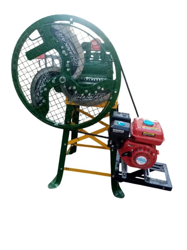 3 Blade Petrol Chaff Cutter {Powered by 7.5hp Petrol Engine}