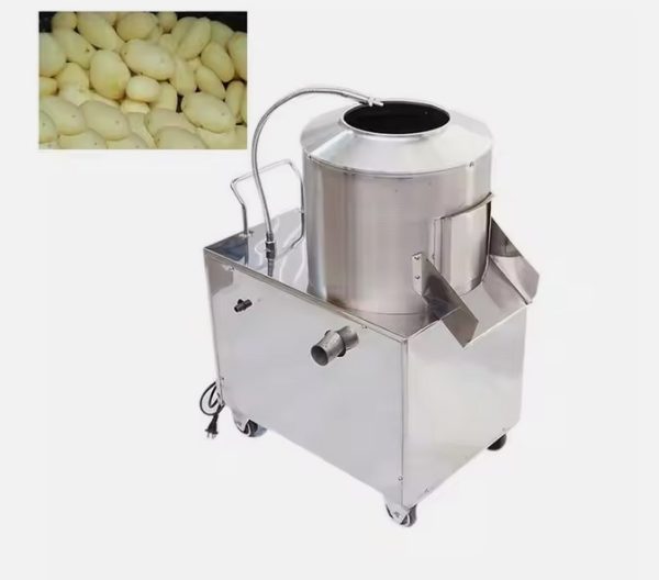 300kg Per Hr Commercial Electric Potato Peeler Machine
